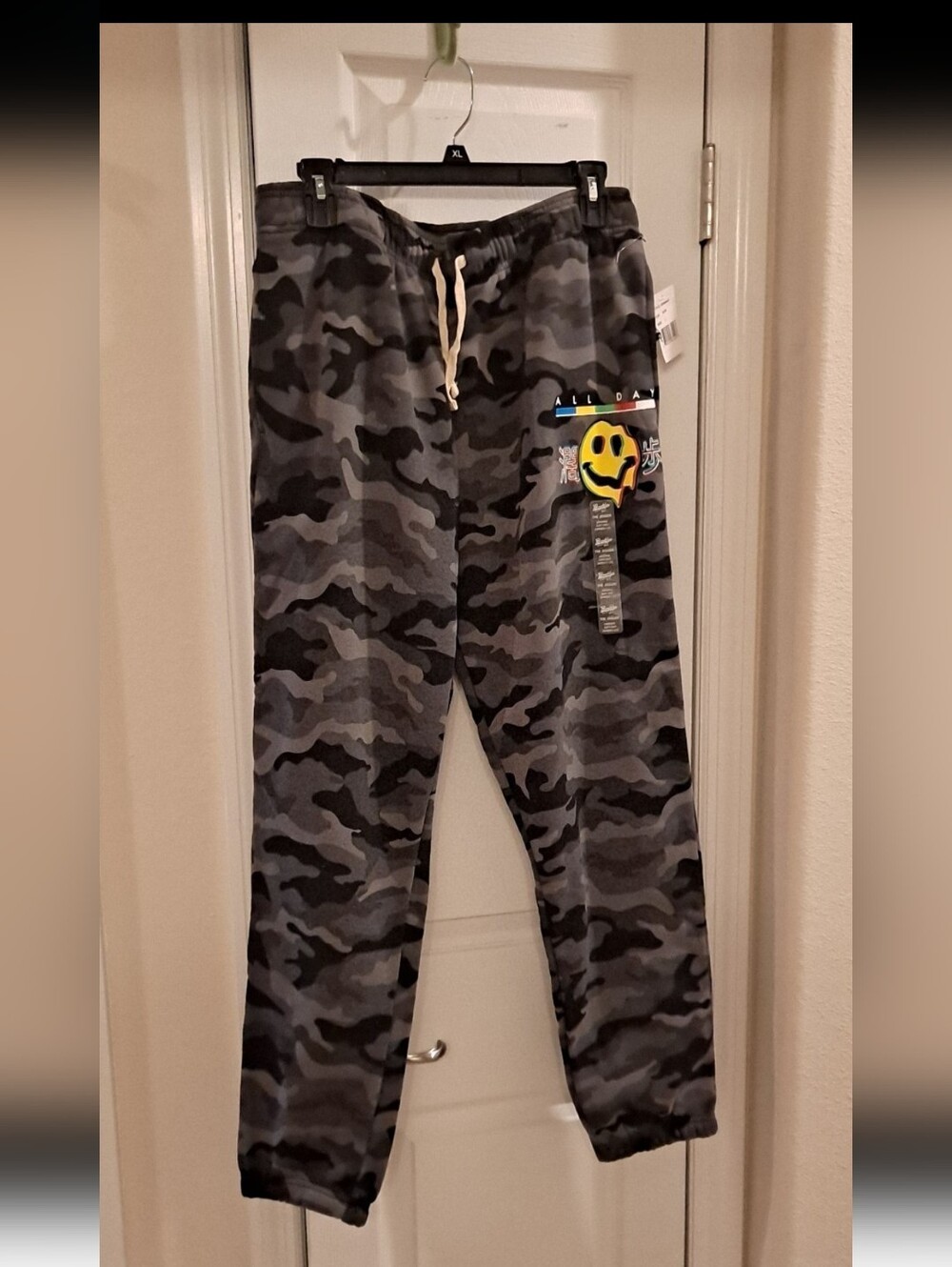 Brooklyn gray camo Joggers
